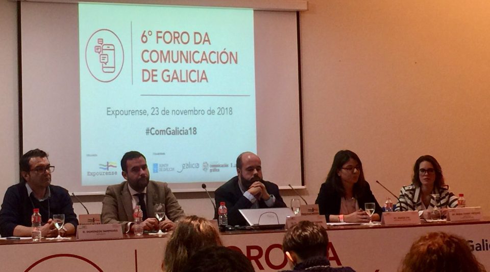 La comunicación política centró una de las mesas del VI Foro de la Comunicación de Galicia
