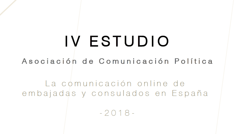 IV Estudio ACOP: la comunicación online de las delegaciones internacionales en España